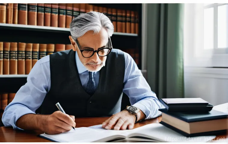 세무사 합격생 인터뷰 - **Prompt: Strategic Client Consultation in Italy**
    "A medium shot depicting an Italian tax consu...