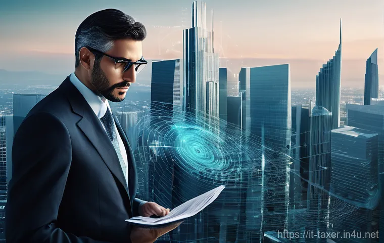 세무사 시험 대비 최신 세법 개정 - **Prompt:** A dynamic, conceptual image depicting an Italian "commercialista" (tax consultant/accoun...