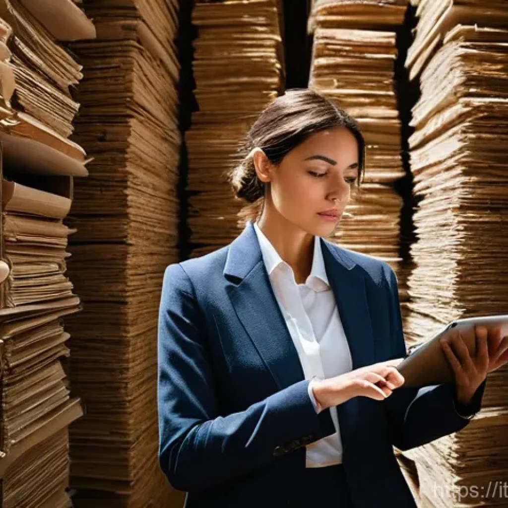 세무사와 사업자 세무 교육 - **Prompt:** A determined Italian entrepreneur, a woman in her late 30s, stands in a metaphorical lab...