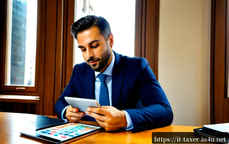 세무사와 재무 분석 - Photorealistic Italian tax advisor in a refined Milan office, seated with a small-business owner at ...